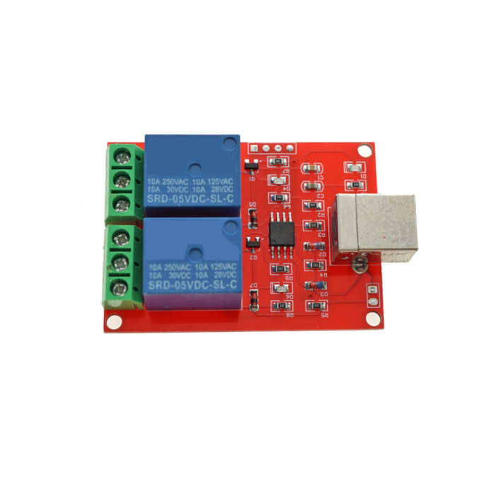 Modul releu USB 5V 2 canale OKY3024