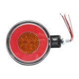 Lampa gabarit LED 12/24V pentru oglinda camion rosu/alb FR0332RW Breckner Germany