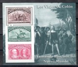 Spania 1992 - 500 de ani de la descoperirea Americii, 4 Colițe, 8 poze, MNH, Nestampilat