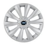Cumpara ieftin Set 4 Capace Roti Autohelix MSA&reg;, potrivite jantelor de R16, pentru Ford, model delta cromat
