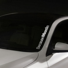 Sticker parbriz Mazda