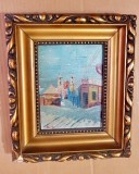 G570-I-Pictor DIODOR DURE-1901-1941-Lugoj-Biserica Adormirea Maicii Domnului. Pictura probabil panza lipita pe carton tare.