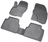 Set de 4 covorase cauciuc 3D stil tavita premium pentru Ford Kuga I 2008-2013, Recambo