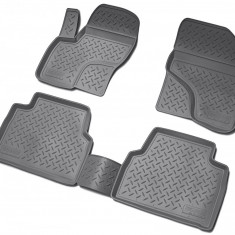 Set de 4 covorase cauciuc 3D stil tavita premium pentru Ford Kuga I 2008-2013