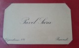 Carte de vizita, Pabel Suru, editor