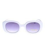 Ochelari de soare albi cu protectie UV400