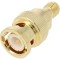 Adaptor BNC SMA 50&Omega;, PTFE, aurit