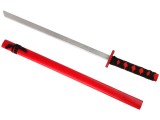 Sabie de jucarie, 73 cm, rosu, 8 x 4 x 73 cm, Lean 14994