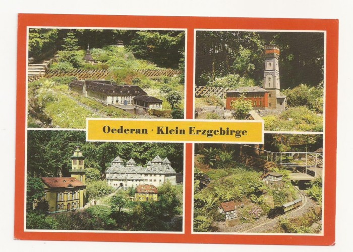 SG4 - Carte Postala - Germania, Oederan, Klein Erzgebirge, Circulata 1988