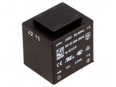Transformator &Icirc;ncapsulat 3,6VA 230V 18V 200mA PCB BVEI