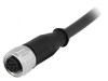 Mufă M12 12-Pin Mamă DeviceNet/CANopen 2m Drept