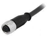 Mufă M12 12-Pin Mamă DeviceNet/CANopen 2m Drept