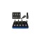 Set chei hexagonale 3/8&quot;, H2 - H10, 9 piese, Satra