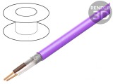 Cablu CAN bus 1x2x0,75mm2 PVC Violet 300V