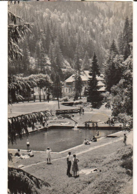 CPIB 15978 CARTE POSTALA - LACUL ROSU. STRANDUL, RPR foto