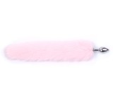 Dildo metalic Rosy Long Tail