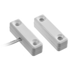 Contact magnetic ND-MC21S-W-10, culoare alba, material plastic, montare