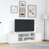 vidaXL Dulap TV alb 188,5x41x50 cm lemn prelucrat
