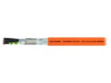 Cablu servo hibrid portocaliu HELUKABEL TOPSERV 119 8x0,75mm&sup2; Cu