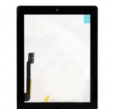 Touchscreen iPad 3, iPad 4, Black Complet