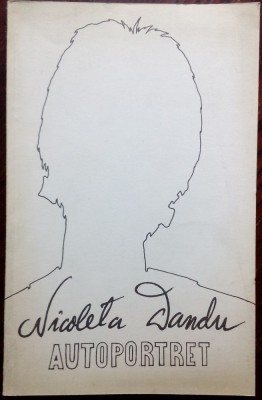 NICOLETA DANDU - AUTOPORTRET (POEZII, 1993) [desene BOGDAN GHEORGHIU] foto