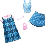 Set de haine si accesorii pentru papusi, Barbie, HRH45