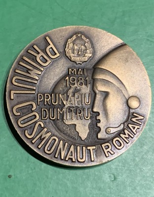 Medalie Consiliul Intercosmos-primul cosmonaut rom&amp;acirc;n foto