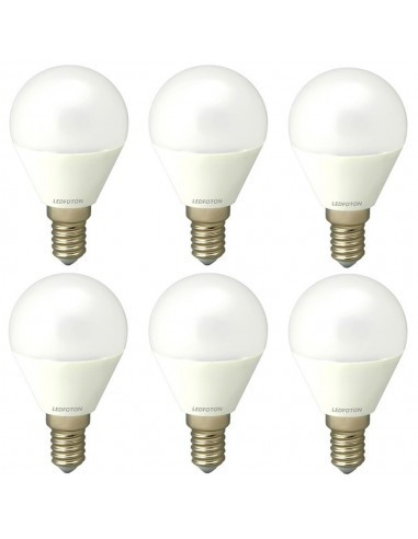 Set 6 Becuri Led E14 4W Lumina calda DLF 3041