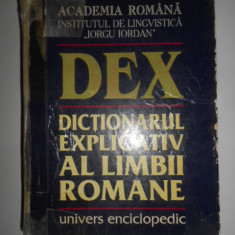 Dictionarul Explicativ al Limbii Romane. DEX (1998, coperti uzate)