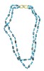 COLIER LUNG VECHI DIN STICLA DE MURANO, LUCRAT MANUAL
