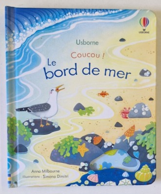 COUCOU ! LE BORD DE MER par ANNA MILBOURNE , illustrations SIMONA DIMITRI , 2021 foto