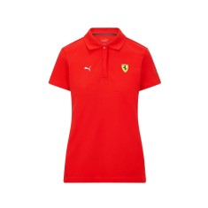 Ferrari tricou polo de dama Classic PUMA Red F1 Team 2021 - XXS foto