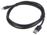 Cablu USB 3.1 A la C aurit 1,8m negru