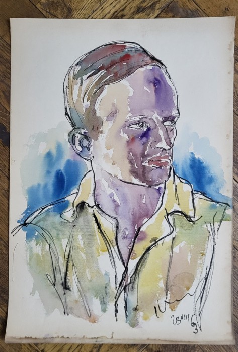 ION VERDES -ACUARELA 7, 1963
