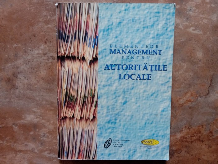 Elemente de Management Pentru Autoritatile Locale, 1997