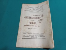 BULETINUL MIHAI EMINESCU *CERNĂUȚI* ANUL IV 1933 * 011