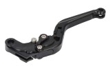 Maneta ambreiaj 4RIDE culoare: negru, incasabil ajustat (telescopic) pentru APRILIA RSV, TUONO; SUZUKI GSX-R, GSX-S; YAMAHA FZ1, FZ6, FZ8, FZS, MT-07,