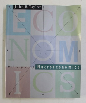 PRINCIPLES OF MACROECONOMICS by JOHN B. TAYLOR , 1995 foto