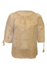 Bluza tip ie dama RBIB, marime 3XL, bej