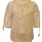 Bluza tip ie dama RBIB, marime 2XL, bej