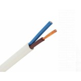 Cablu electric MYY-UP 2x0.75mmp alb