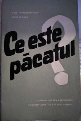 Ce este păcatul ? foto