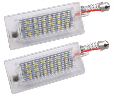 Set Lampi Numar Inmatriculare Led Bmw X3 E83 2003-2006 B102-7116 foto