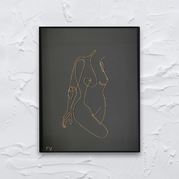 Tablou Femeie nud, 30x40cm