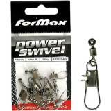 Vartej Culisant cu Agrafa FORMAX Power Swivel, Marime S, 10buc/pac