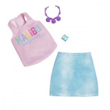 Set de haine si accesorii pentru papusa, Barbie, HBV35