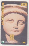 bnk card Cartele telefonice - Cipru - Arta din Cipru - Limestone Head Of A Child