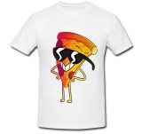 Cumpara ieftin Tricou &quot; Drawing art pizza slice &quot;