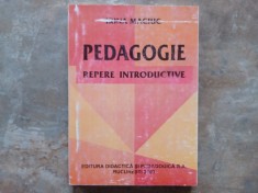 PEDAGOGIE - Repere Introductive - IRINA MACIUC, 2003