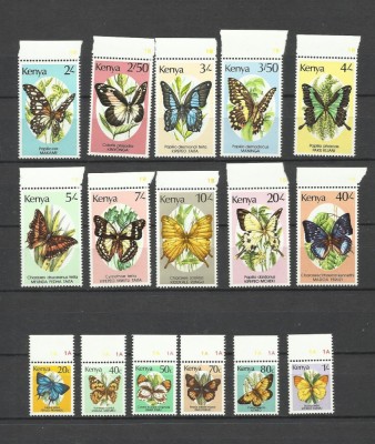 KENYA 1988 FAUNA INSECTE FLUTURI foto